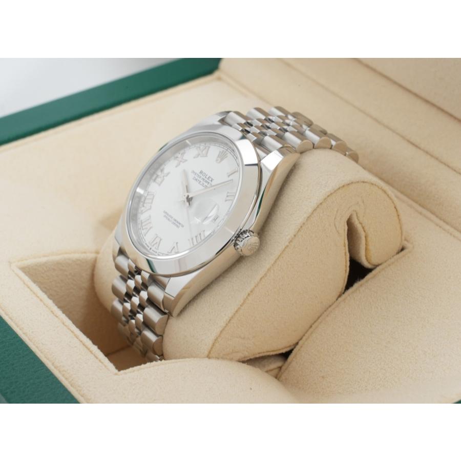 ロレックス デイトジャスト41 Ref.126300 ステンレススチール ホワイト文字盤 ジュビリーブレスレット | デイトジャスト | 03