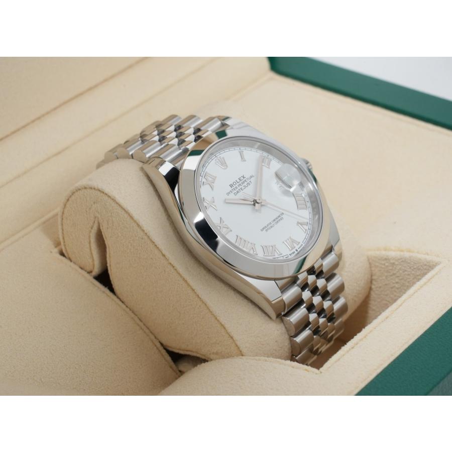 ロレックス デイトジャスト41 Ref.126300 ステンレススチール ホワイト文字盤 ジュビリーブレスレット | デイトジャスト | 04