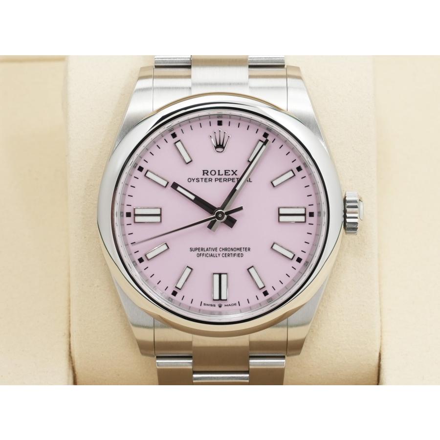 ロレックス オイスターパーペチュアル41 Ref.134300 ステンレススチール キャンディピンク文字盤 | オイスター パーペチュアル | 01