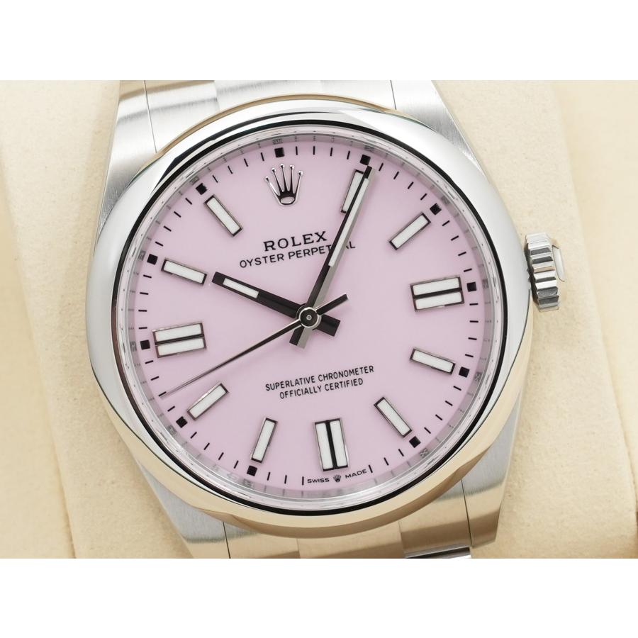 ロレックス オイスターパーペチュアル41 Ref.134300 ステンレススチール キャンディピンク文字盤 | オイスター パーペチュアル | 02