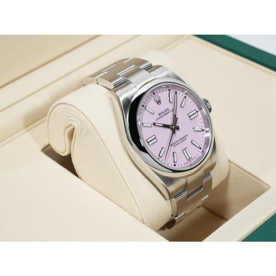 ロレックス オイスターパーペチュアル41 Ref.134300 ステンレススチール キャンディピンク文字盤 | オイスター パーペチュアル | 04