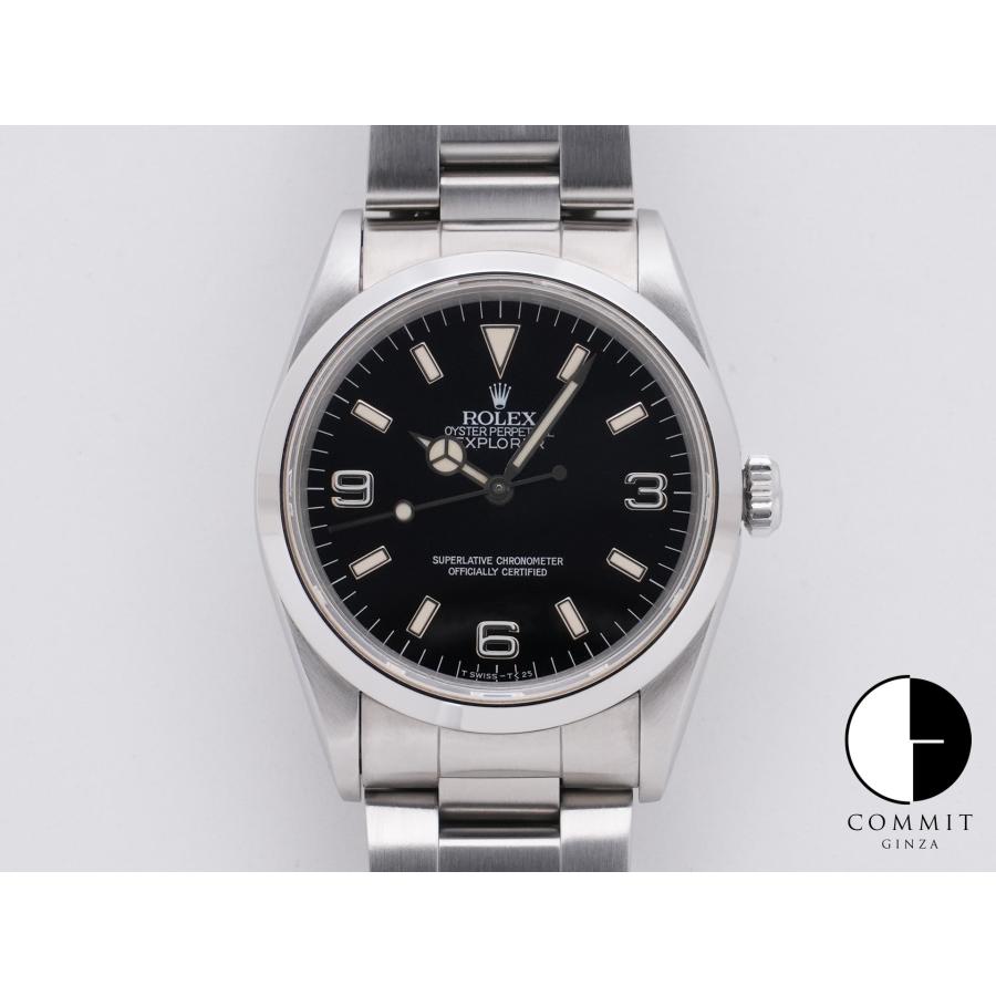 ロレックス エクスプローラーI Ref.14270 ステンレススチール ブラック文字盤 オイスターブレスレット | エクスプローラー（ROLEX）