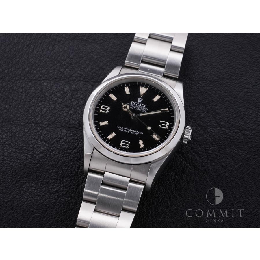 ロレックス エクスプローラーI Ref.14270 ステンレススチール ブラック文字盤 オイスターブレスレット | エクスプローラー（ROLEX） | 10