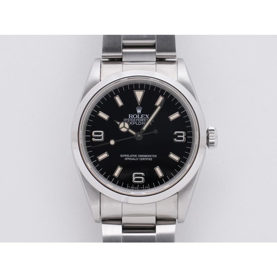 ロレックス エクスプローラーI Ref.14270 ステンレススチール ブラック文字盤 オイスターブレスレット | エクスプローラー（ROLEX） | 01