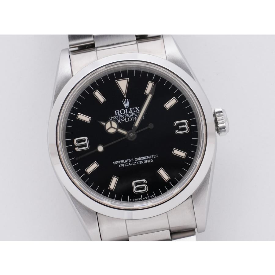 ロレックス エクスプローラーI Ref.14270 ステンレススチール ブラック文字盤 オイスターブレスレット | エクスプローラー（ROLEX） | 02