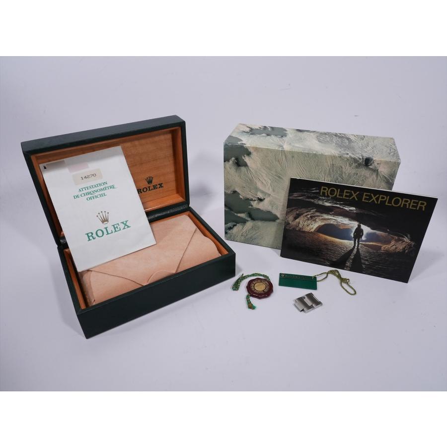 ロレックス エクスプローラーI Ref.14270 ステンレススチール ブラック文字盤 オイスターブレスレット | エクスプローラー（ROLEX） | 09