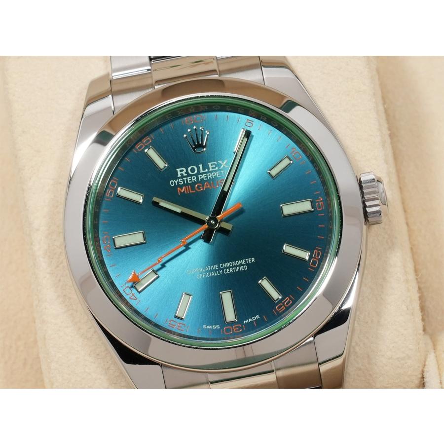 ロレックス ミルガウス Ref.116400GV SS Zブルー文字盤 | ミルガウス | 02
