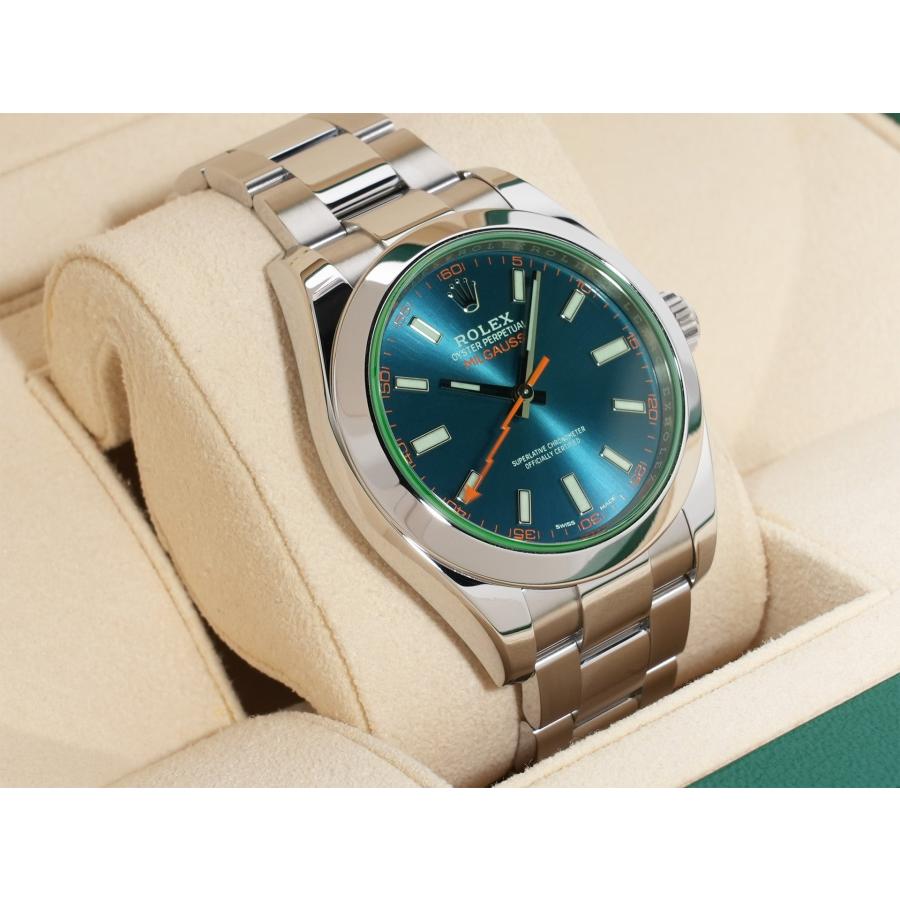 ロレックス ミルガウス Ref.116400GV SS Zブルー文字盤 | ミルガウス | 04