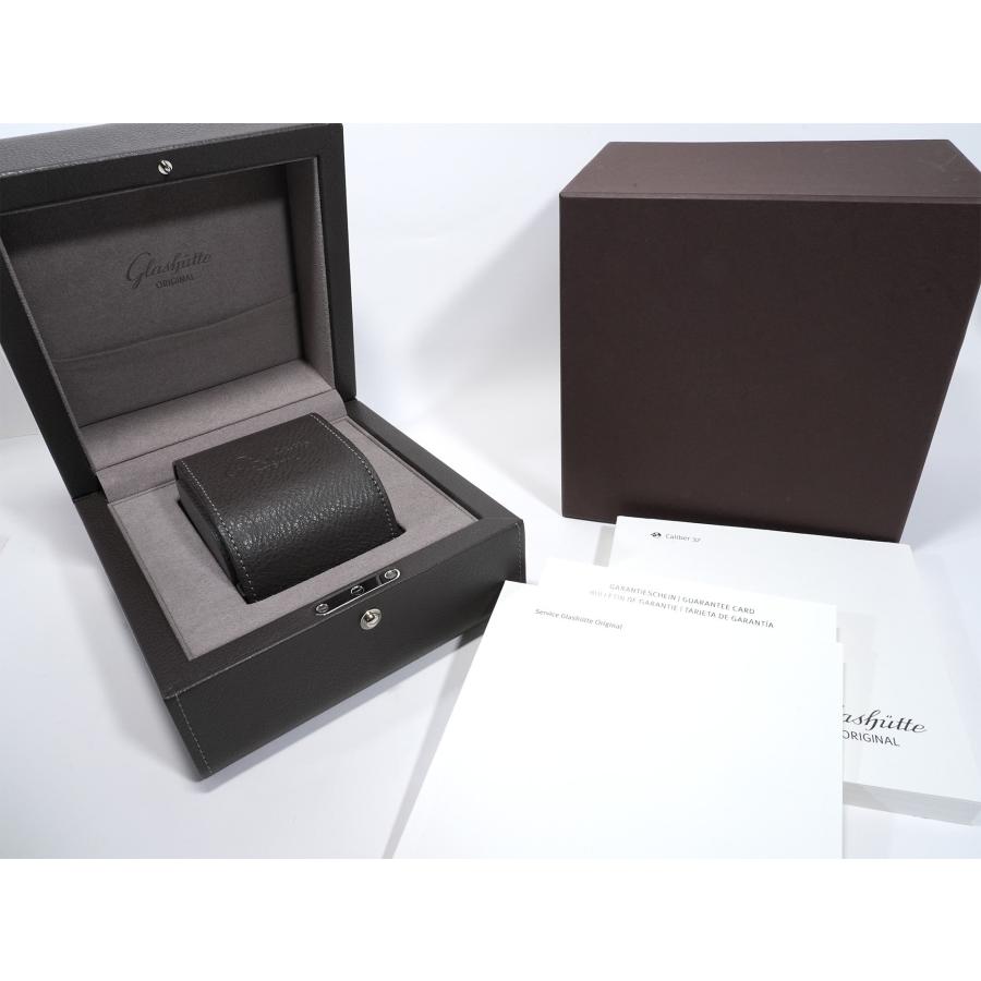 グラスヒュッテオリジナル セネタ クロノグラフ パノラマデイト Ref.1-37-01-02-03-30 プラチナ シルバー文字盤 | GLASHUTTE ORIGINAL | 08