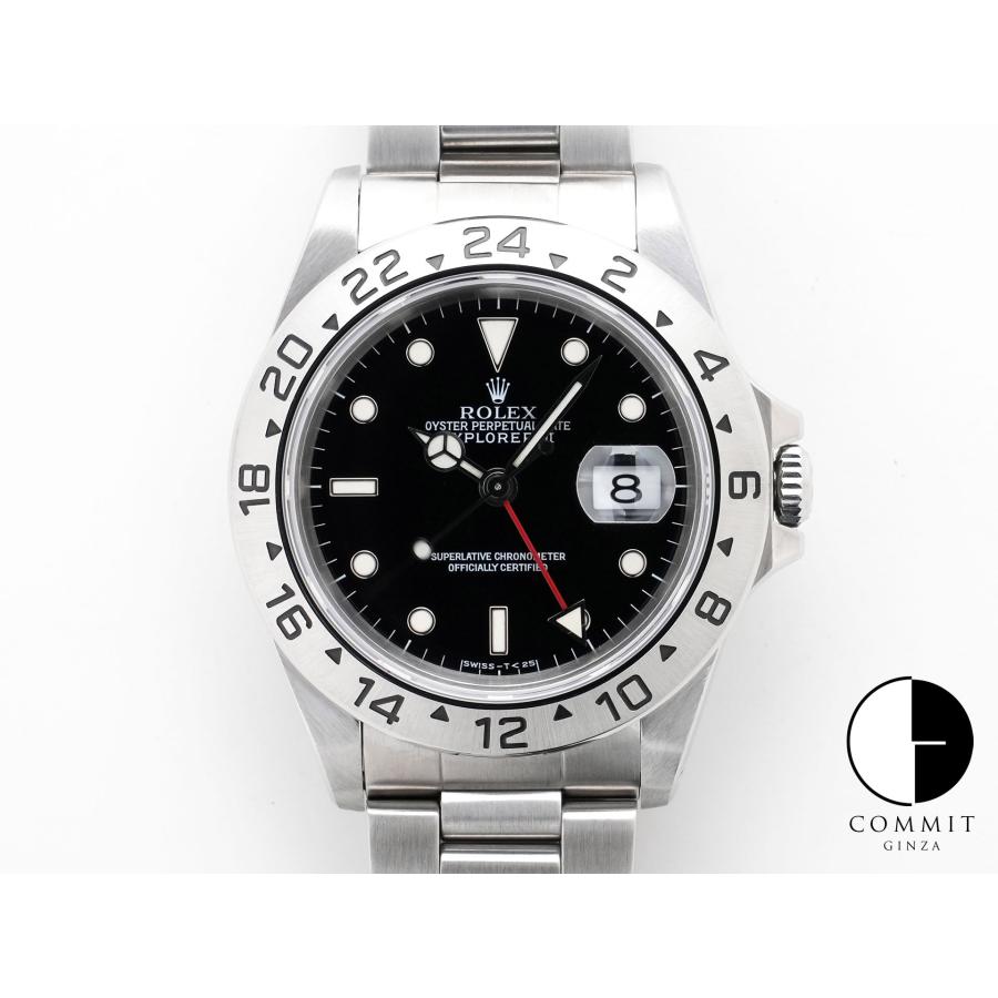 ロレックス エクスプローラーII Ref.16570 ステンレススチール ブラック文字盤 オイスターブレスレット | エクスプローラーII