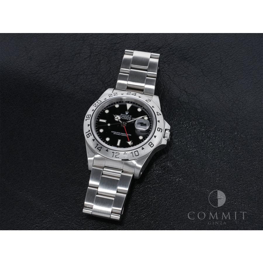 ロレックス エクスプローラーII Ref.16570 ステンレススチール ブラック文字盤 オイスターブレスレット | エクスプローラーII | 10