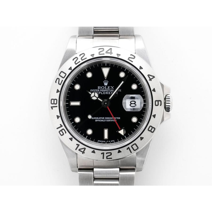 ロレックス エクスプローラーII Ref.16570 ステンレススチール ブラック文字盤 オイスターブレスレット | エクスプローラーII | 01