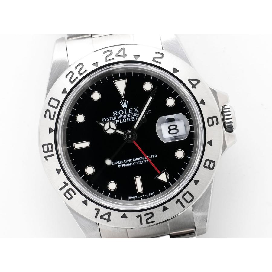 ロレックス エクスプローラーII Ref.16570 ステンレススチール ブラック文字盤 オイスターブレスレット | エクスプローラーII | 02
