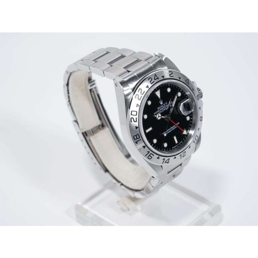 ロレックス エクスプローラーII Ref.16570 ステンレススチール ブラック文字盤 オイスターブレスレット | エクスプローラーII | 04