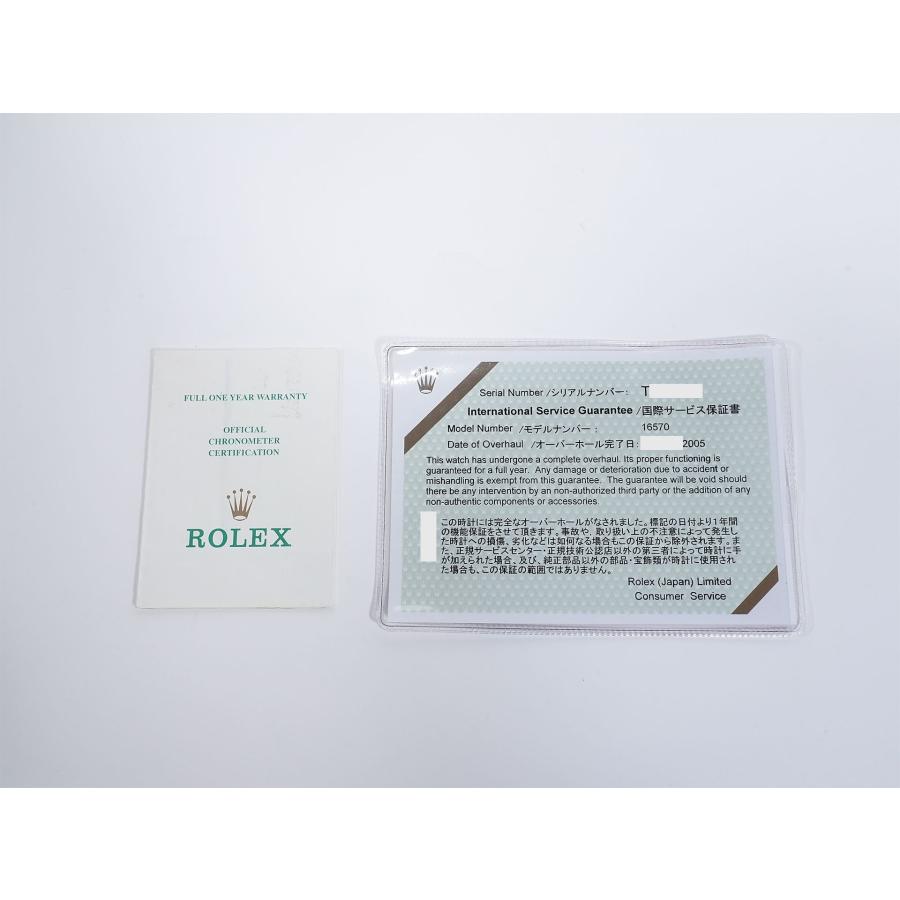 ロレックス エクスプローラーII Ref.16570 ステンレススチール ブラック文字盤 オイスターブレスレット | エクスプローラーII | 09