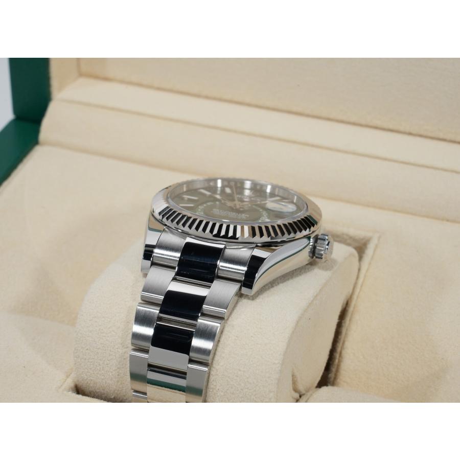 ロレックス スカイドゥエラー Ref.336934 ステンレススチール/ホワイトゴールド ミントグリーン文字盤 オイスターブレスレット | スカイドゥエラー | 05