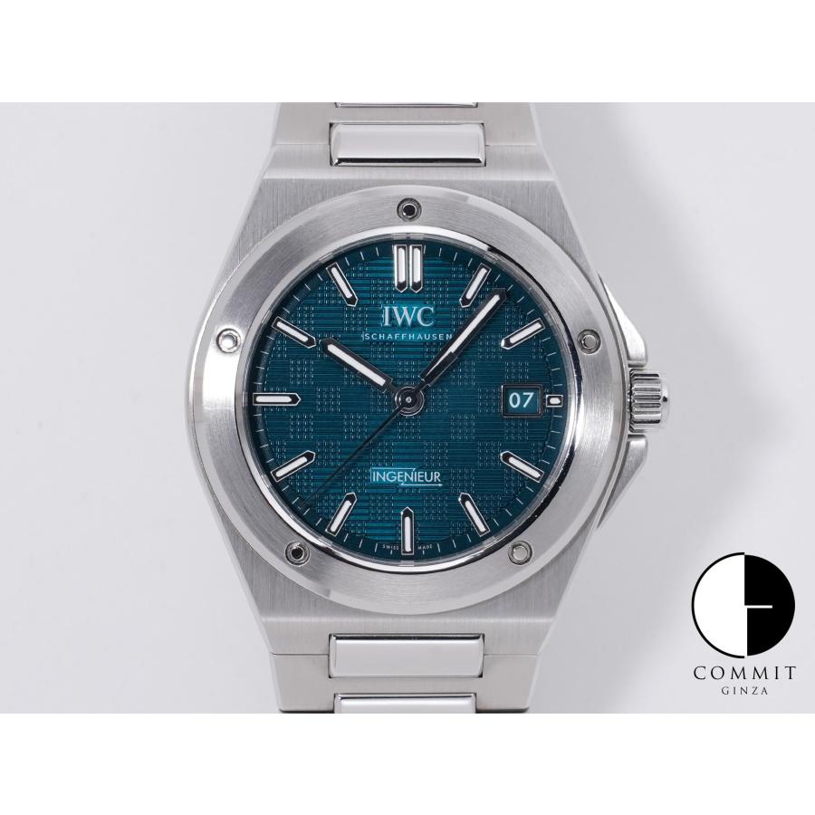IWC インヂュニア オートマティック 40 Ref.IW328903 ステンレススチール グリーン文字盤 | IWC SCHAFFHAUSEN