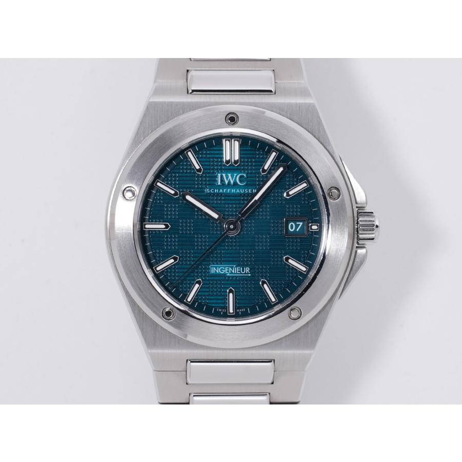 IWC インヂュニア オートマティック 40 Ref.IW328903 ステンレススチール グリーン文字盤 | IWC SCHAFFHAUSEN | 01