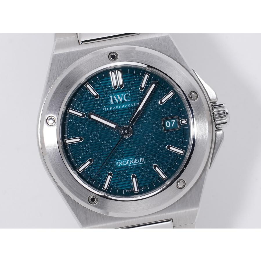 IWC インヂュニア オートマティック 40 Ref.IW328903 ステンレススチール グリーン文字盤 | IWC SCHAFFHAUSEN | 02