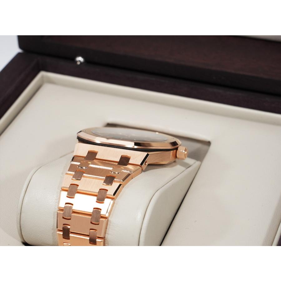 オーデマピゲ ロイヤルオーク ジャンボ エクストラ シン Ref.15202OR.OO.1240OR.01 ピンクゴールド ブルー文字盤 | ロイヤルオーク | 05