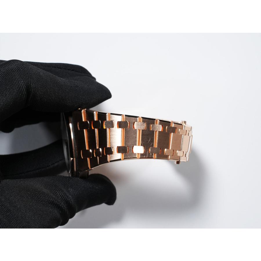 オーデマピゲ ロイヤルオーク ジャンボ エクストラ シン Ref.15202OR.OO.1240OR.01 ピンクゴールド ブルー文字盤 | ロイヤルオーク | 08