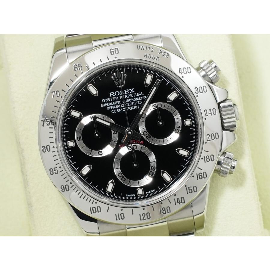 ロレックス デイトナ Ref.116520 ステンレススチール ブラック文字盤 | コスモグラフ デイトナ | 02