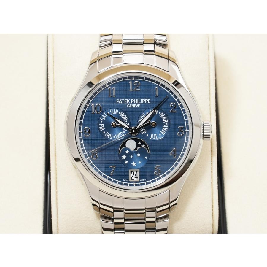 パテックフィリップ アニュアルカレンダー ムーンフェイズ Ref.4947/1A-001 ステンレススチール ブルー文字盤 | PATEK PHILIPPE | 01