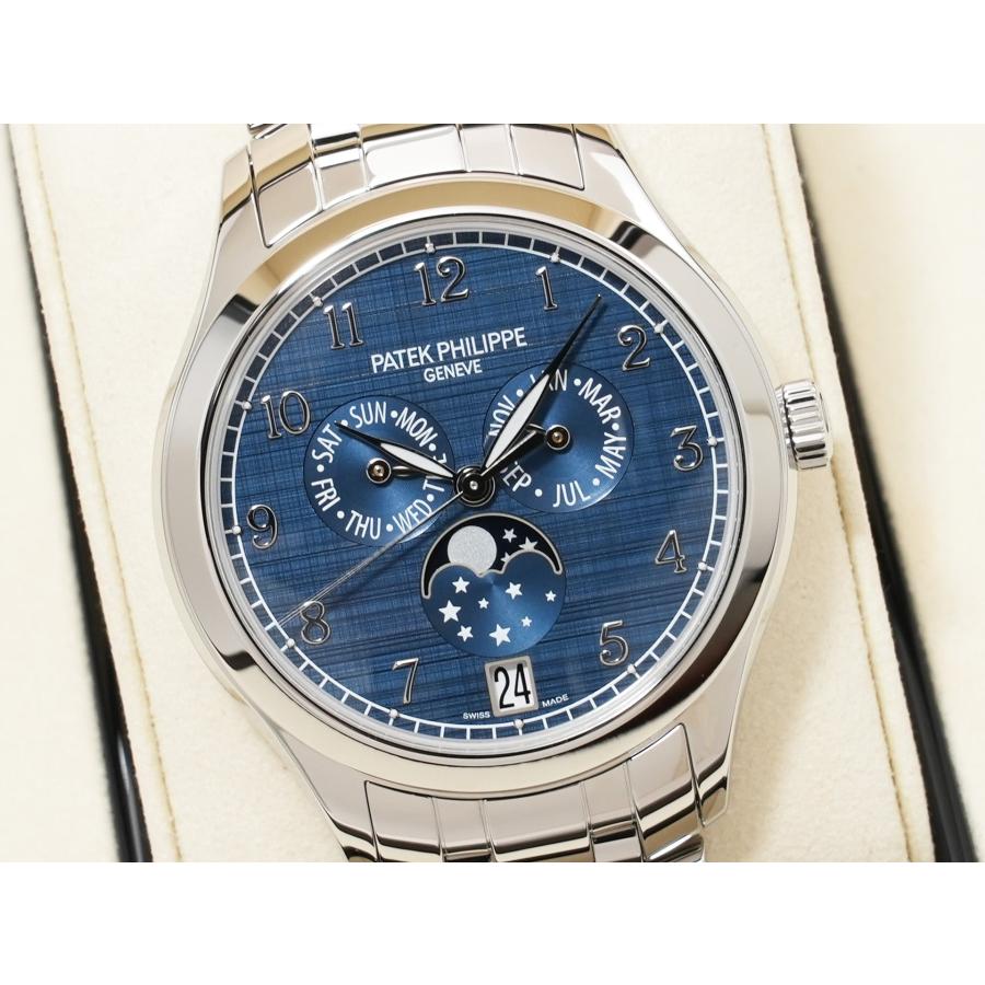 パテックフィリップ アニュアルカレンダー ムーンフェイズ Ref.4947/1A-001 ステンレススチール ブルー文字盤 | PATEK PHILIPPE | 02