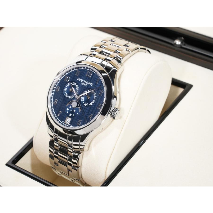 パテックフィリップ アニュアルカレンダー ムーンフェイズ Ref.4947/1A-001 ステンレススチール ブルー文字盤 | PATEK PHILIPPE | 03