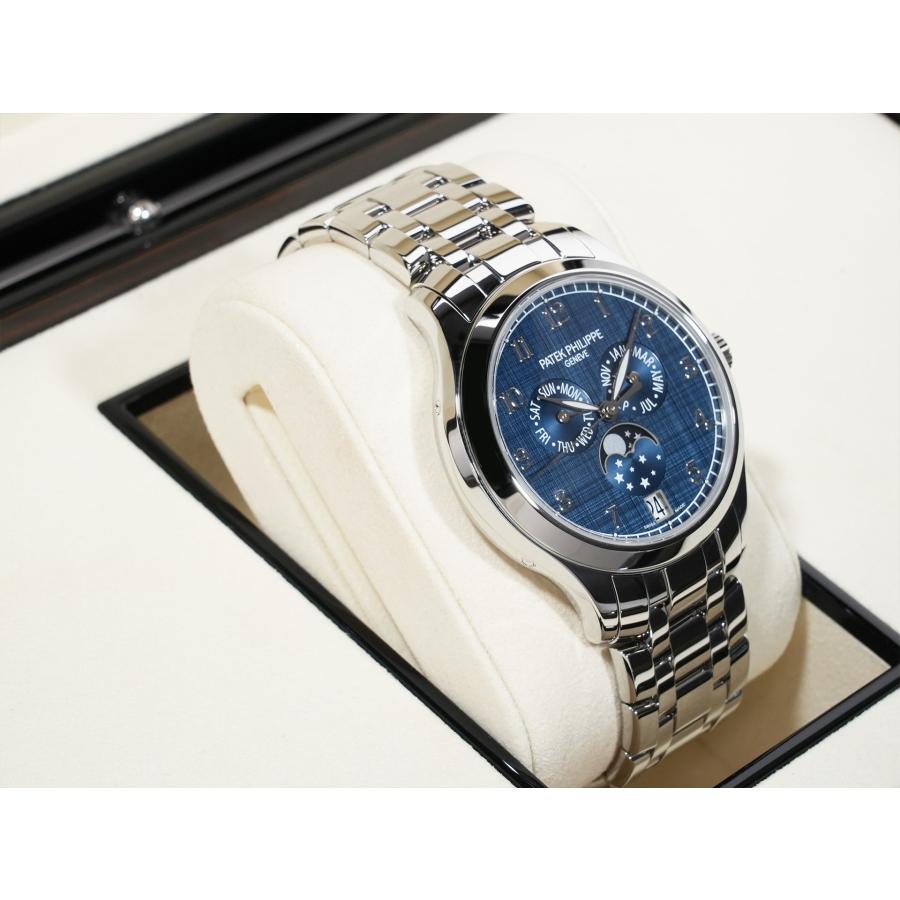 パテックフィリップ アニュアルカレンダー ムーンフェイズ Ref.4947/1A-001 ステンレススチール ブルー文字盤 | PATEK PHILIPPE | 04