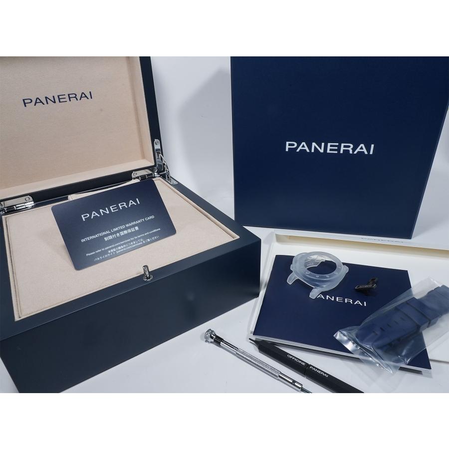 パネライ サブマーシブル ルナ・ロッサ Ref.PAM01565 ステンレススチール ブルー文字盤 | OFFICINE PANERAI | 11