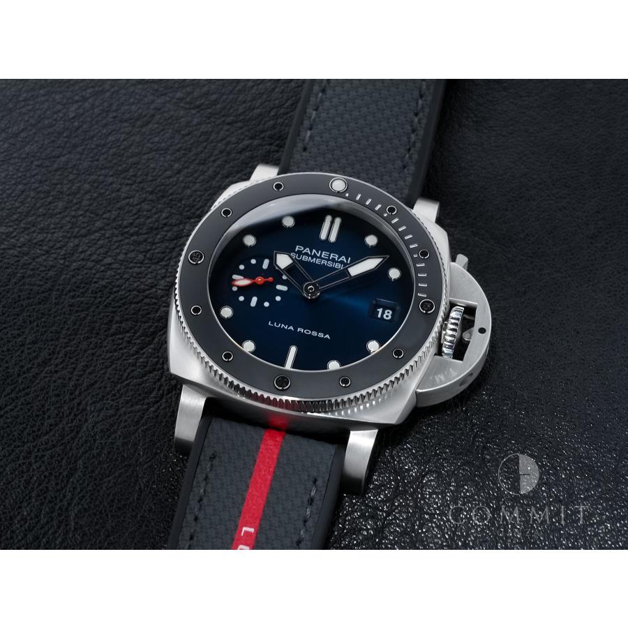 パネライ サブマーシブル ルナ・ロッサ Ref.PAM01565 ステンレススチール ブルー文字盤 | OFFICINE PANERAI | 12