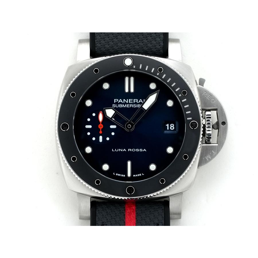 パネライ サブマーシブル ルナ・ロッサ Ref.PAM01565 ステンレススチール ブルー文字盤 | OFFICINE PANERAI | 01