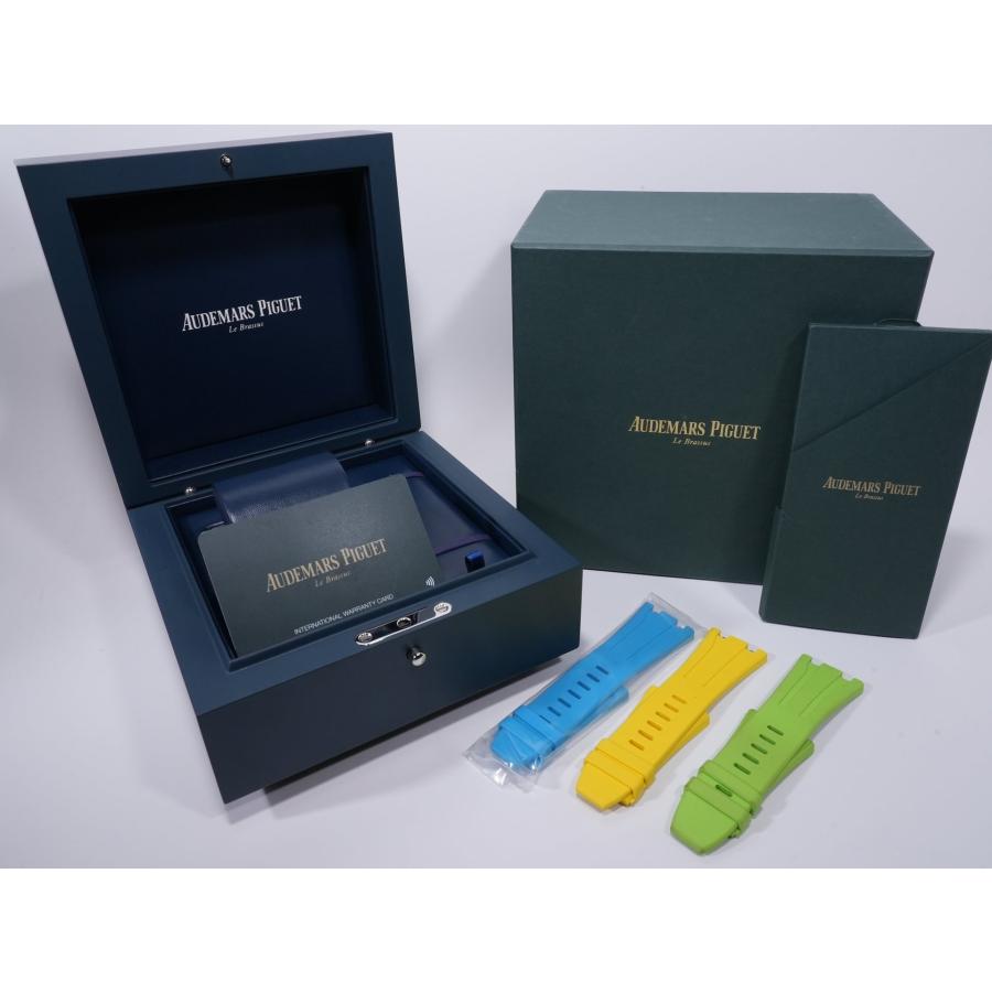 オーデマピゲ ロイヤルオーク オフショア ミュージックエディション Ref.15600TI.OO.A343CA.01 TI ブルー文字盤 | AUDEMARS PIGUET | 08