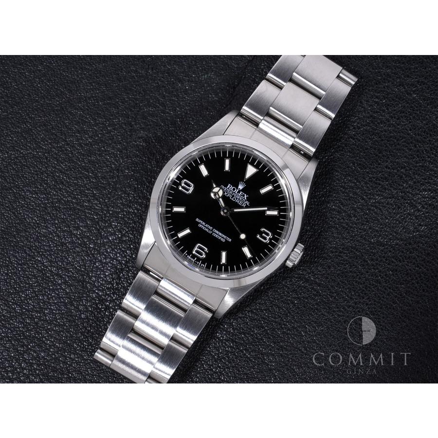 ロレックス エクスプローラーI Ref.14270 ステンレススチール ブラック文字盤 オイスターブレスレット | エクスプローラー（ROLEX） | 10