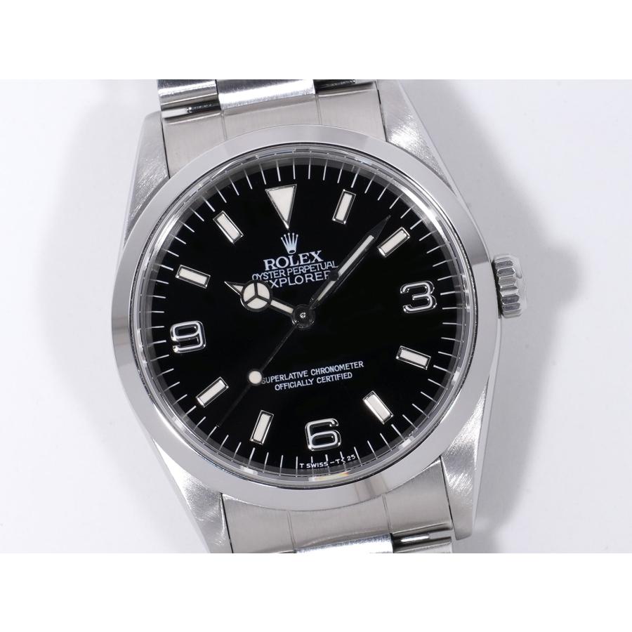 ロレックス エクスプローラーI Ref.14270 ステンレススチール ブラック文字盤 オイスターブレスレット | エクスプローラー（ROLEX） | 02