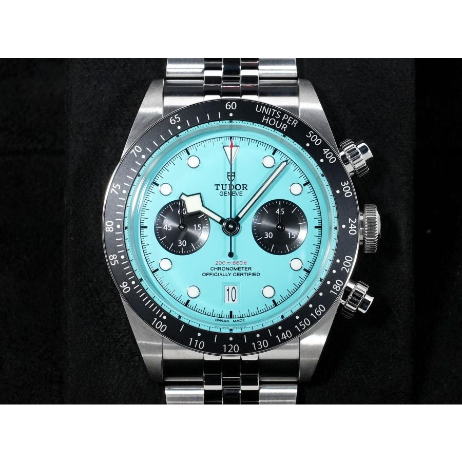 チューダー(チュードル) ブラックベイ クロノ Ref.79360N ステンレススチール フラミンゴブルー文字盤 | TUDOR | 01