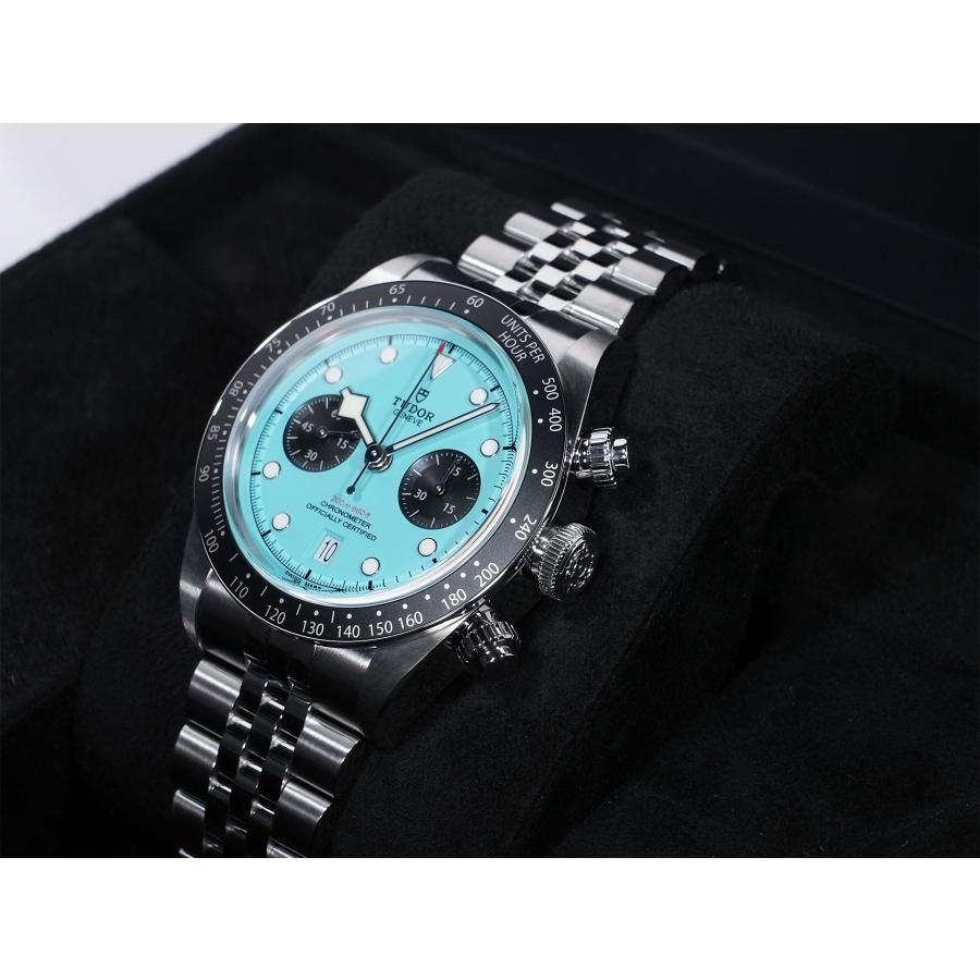 チューダー(チュードル) ブラックベイ クロノ Ref.79360N ステンレススチール フラミンゴブルー文字盤 | TUDOR | 03