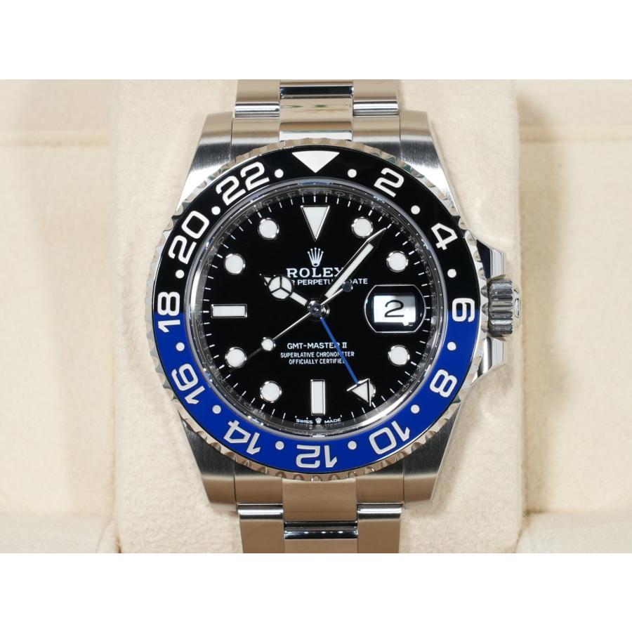 ロレックス GMTマスターII Ref.126710BLNR ステンレススチール ブラック文字盤 オイスターブレスレット | GMTマスター | 01