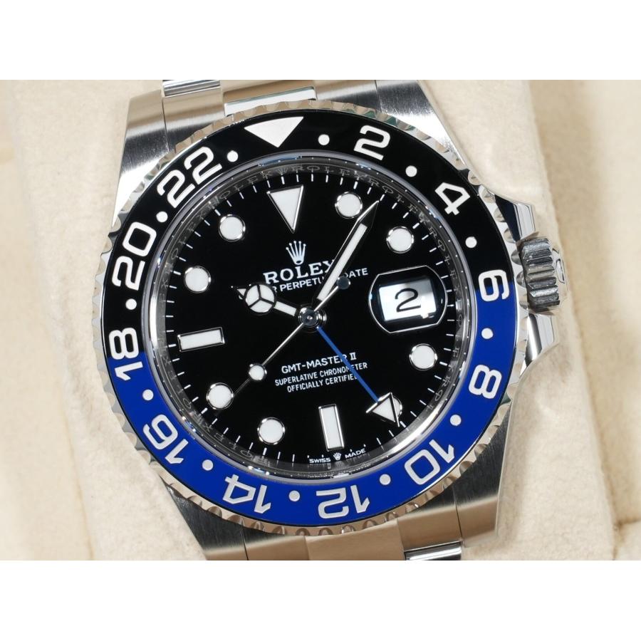 ロレックス GMTマスターII Ref.126710BLNR ステンレススチール ブラック文字盤 オイスターブレスレット | GMTマスター | 02