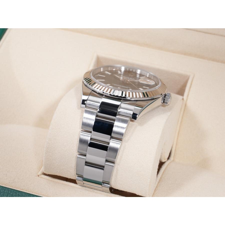 ロレックス デイトジャスト41 Ref.126334 ステンレススチール/ホワイトゴールド ブライトブルー文字盤 オイスターブレスレット | デイトジャスト | 05