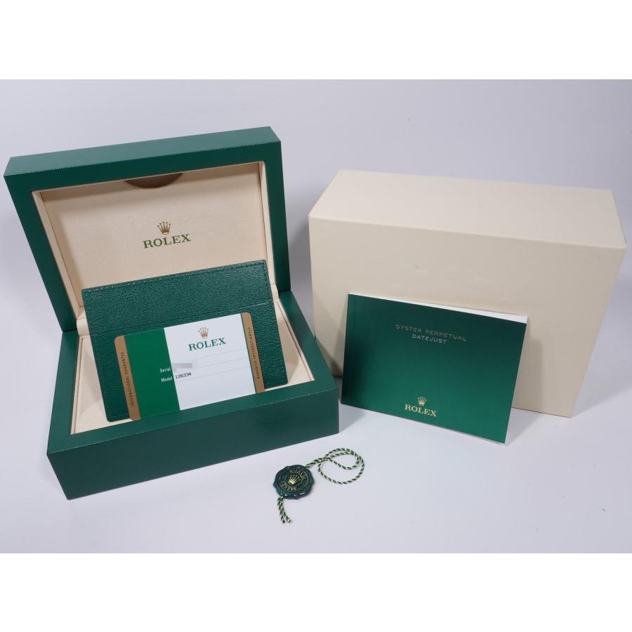 ロレックス デイトジャスト41 Ref.126334 ステンレススチール/ホワイトゴールド ブライトブルー文字盤 オイスターブレスレット | デイトジャスト | 09