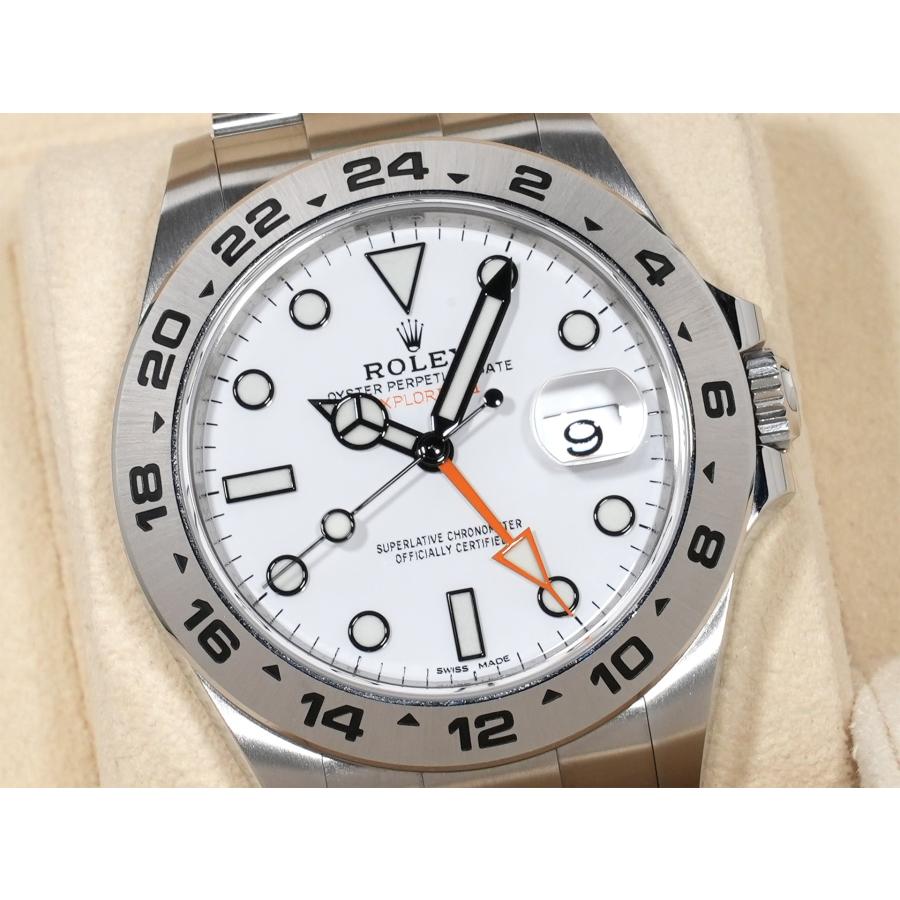 ロレックス エクスプローラーII Ref.216570 SS ホワイト文字盤 | エクスプローラーII | 02