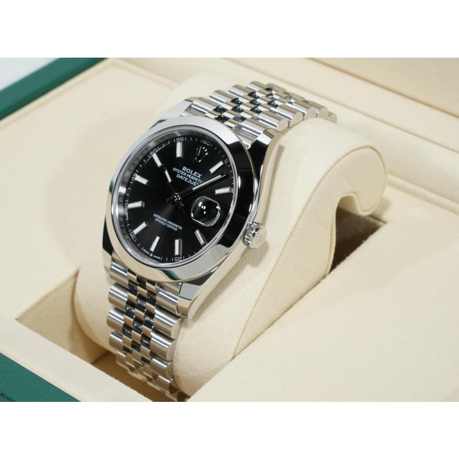 ロレックス デイトジャスト41 Ref.126300 ステンレススチール ブラック文字盤 ジュビリーブレスレット | デイトジャスト | 03