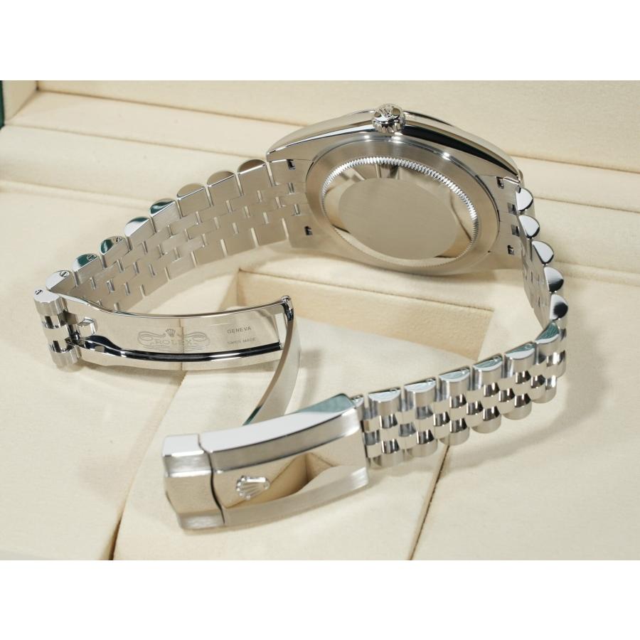 ロレックス デイトジャスト41 Ref.126300 ステンレススチール ブラック文字盤 ジュビリーブレスレット | デイトジャスト | 06