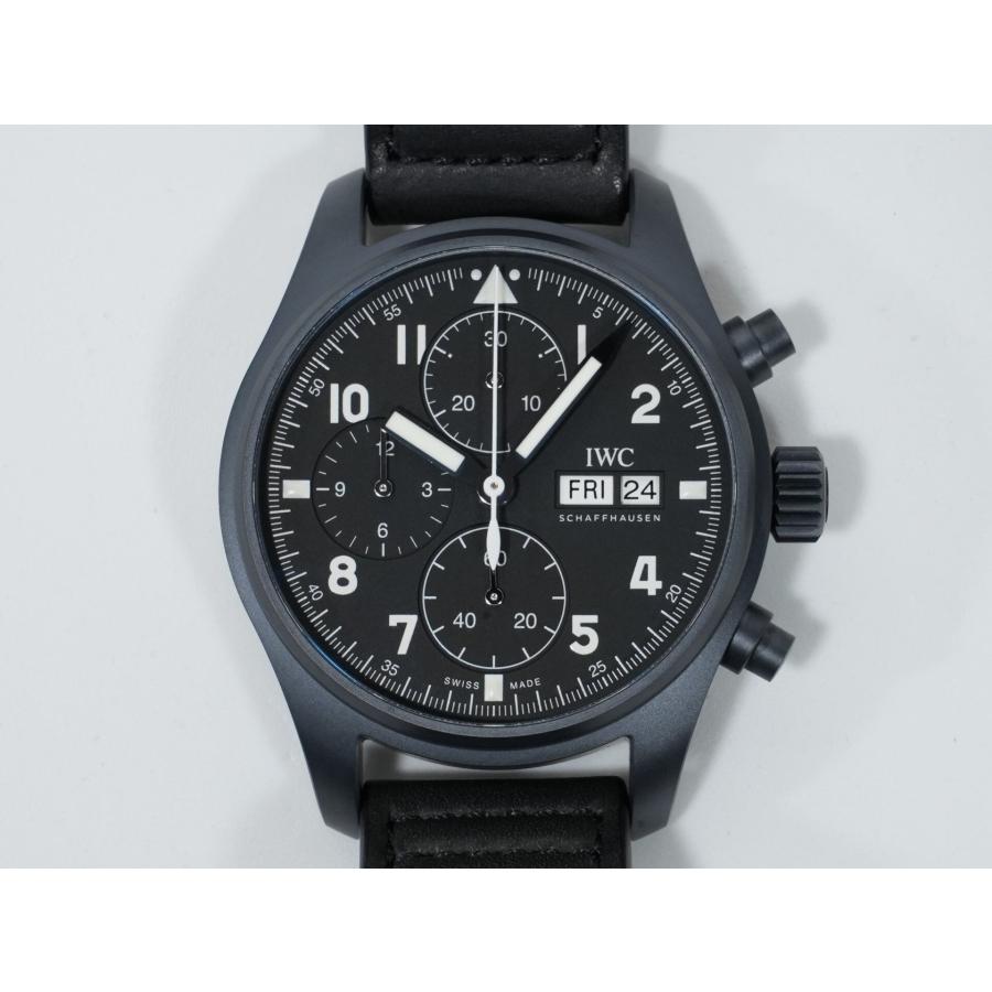 IWC パイロットウォッチ クロノグラフ トリビュート トゥ 3705 Ref.IW387905 セラタニウム ブラック文字盤 | IWC SCHAFFHAUSEN | 01