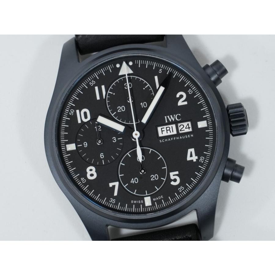 IWC パイロットウォッチ クロノグラフ トリビュート トゥ 3705 Ref.IW387905 セラタニウム ブラック文字盤 | IWC SCHAFFHAUSEN | 02