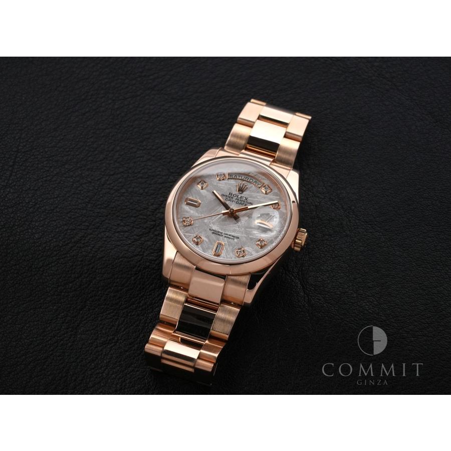 ロレックス デイデイト Ref.118205A 18KPG メテオライト10Pダイヤ文字盤 | デイデイト | 10