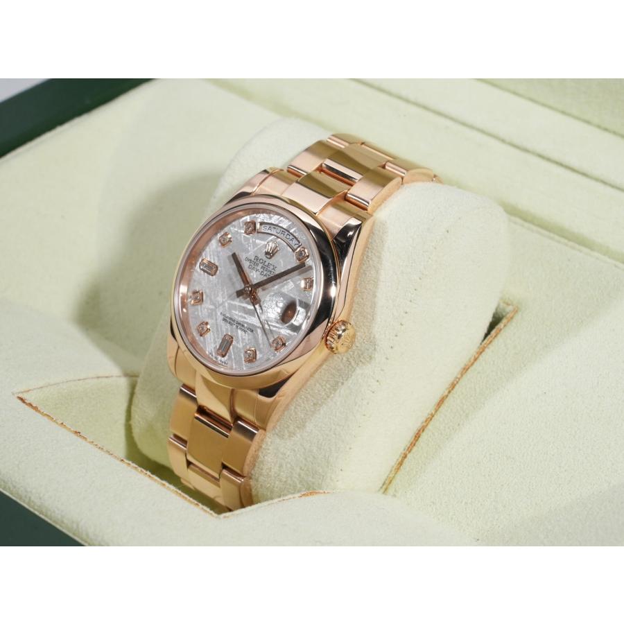 ロレックス デイデイト Ref.118205A 18KPG メテオライト10Pダイヤ文字盤 | デイデイト | 03