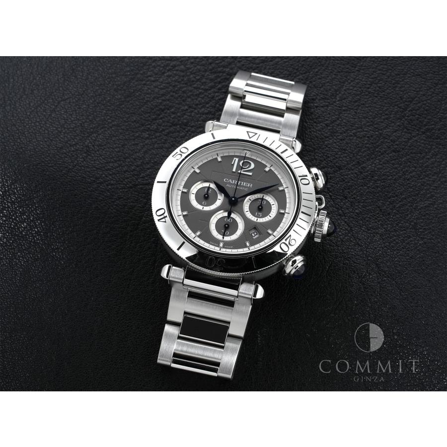 カルティエ パシャ ドゥ カルティエ クロノグラフ Ref.WSPA0027 ステンレススチール グレー文字盤 | Cartier | 11
